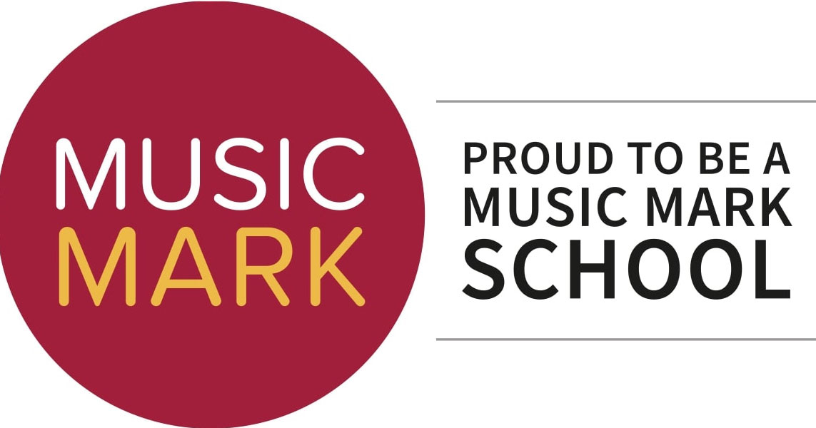 Proud to be a music mark school logo